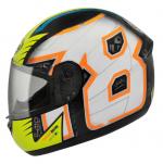 Capacete Peels Spike You 78 Preto / Amarelo