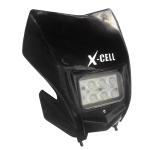 Carenagem do Farol Completo C/Led X-Cell CRF230 Preto