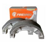 Patins de Freio FireBreq FBQ00100B 0.50 CG125 D/T