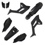 Kit Plástico Biker CRF250F R1de Preto