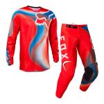 Kit Calça + Camisa Fox 180 Toxsyk Vermelho