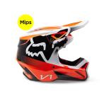 Capacete Fox V1 Leed Laranja