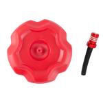 Tampa do Tanque Red Dragon CRF250F Plástica C/Válvula de Ar Vermelho