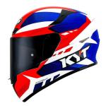 Capacete Kyt TT- Course Gear Blue/Red