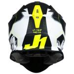 Capacete Just1 J18 Preto/Amarelo Fluor
