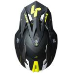 Capacete Just1 J18 Preto/Amarelo Fluor
