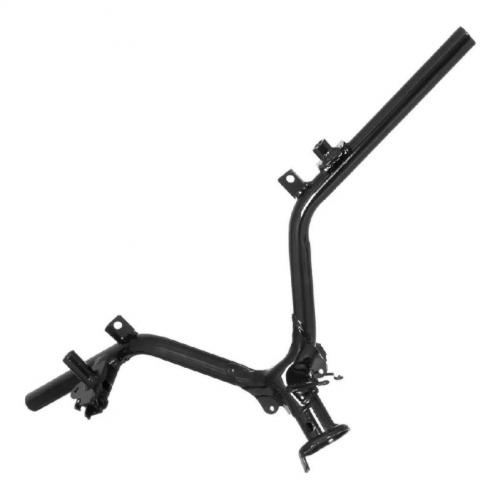 Guidão Cromo Forte Modelo Original Biz 125 Preto