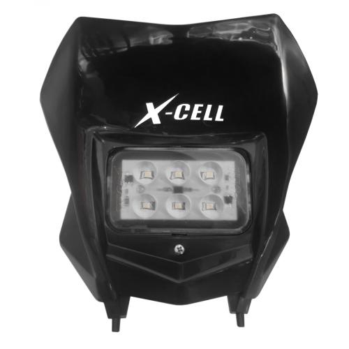 Carenagem do Farol Completo C/Led X-Cell CRF230 Preto