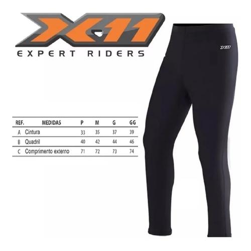 Calça Segunda Pele X11 Climate 2 Preto