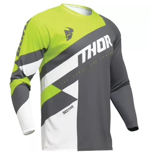 Kit Calça + Camisa Thor Sector Checker Gray/Acid