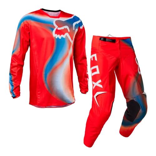 Kit Calça + Camisa Fox 180 Toxsyk Vermelho