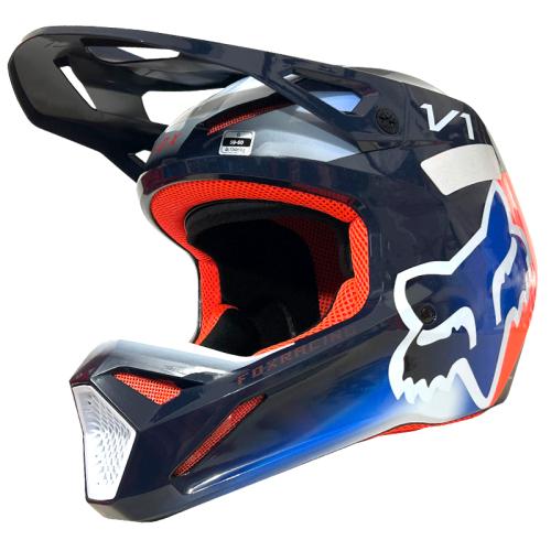 Capacete Fox V1 Toxsyk Azul