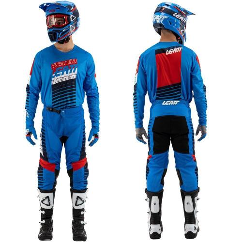 Kit Calça + Camisa Leatt 3.5 Ride Azul