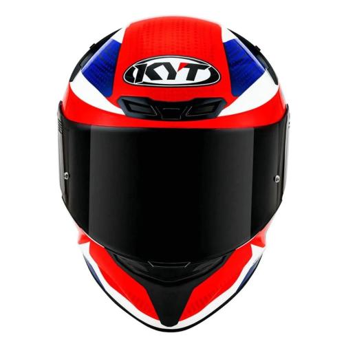 Capacete Kyt TT- Course Gear Blue/Red