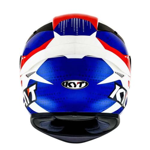 Capacete Kyt TT- Course Gear Blue/Red