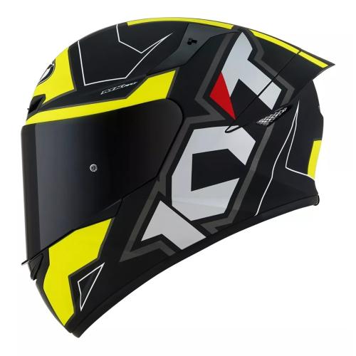 Capacete Kyt TT- Course Electron Black/Yellow